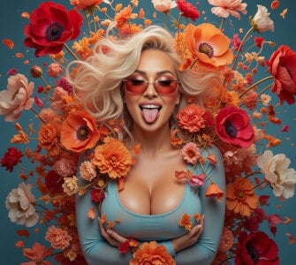 HottieSweetBritney All in Flowers ( Thank u J) Hình 3
