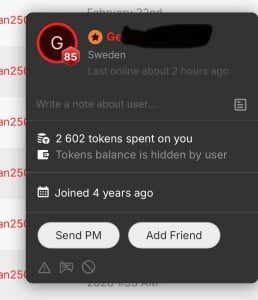 Snehameoww@xh Highest tipper 🥳 Bilde 3