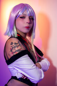 Lucy of cyberpunk🩷🩷 de Kaoriabyss_  Imagens