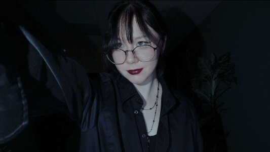 NancyMartinez in complete darkness Pic 6