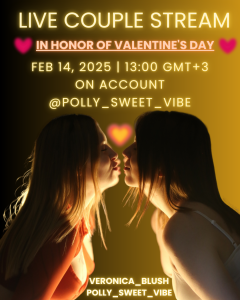 Veronica_Blush Stream with lovely Polly Pic
