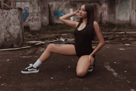 Zoe_Evaanss_ In Black!! Poză 2