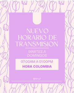 Nina_Rouge7 HORARIO DE TRANSMISION 📅🥰 Pic 2