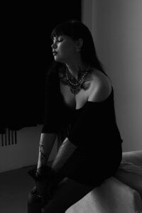 Morana_Batt woman in black ☠️ Fotka