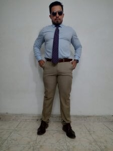 KalethBigDick light colored suit Pic 5