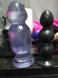 Xauencaliente Más dildos , 12 cm ancho ,el más gordo, que me rompe el culo entero slika 4