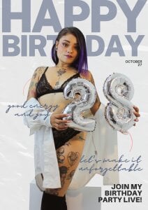 ChloeAllennn Its My Birthday Immagine 