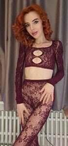 terry_gardner24 Burgundy outfit Pic