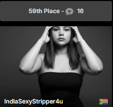 IndiaSexyStripper4u 👀🥂🙆‍♀️ Pic