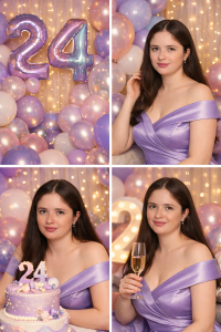 KrystalAdams birthday 24 years Gambar 2