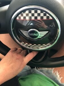 messyclumsyprincess My mini Cooper S 🤍 🖤 Pic 4