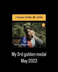 HannaBeckett My medal table Pic 6