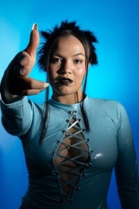 GoddessJulietteNoiir Blue world Billede 5