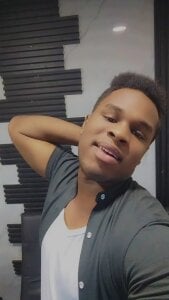 Amun_obsidian The smile that doesn't ask permission. Pic