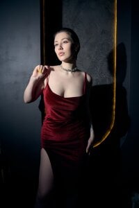 Molli_Luv Night in scarlet velvet💖 Pic 3