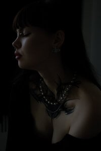 Morana_Batt woman in black ☠️ Fotka 6