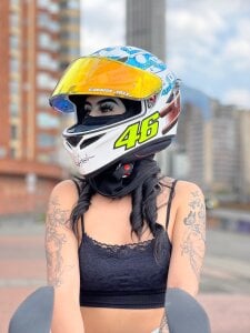 SCARLETT_INK_ YOUR TRUSTED MOTORCYCLE GIRL Pic