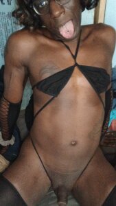 EbonysoFyne Stripper lingerie Pic 6