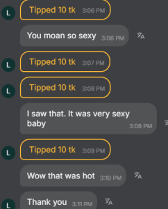 Feedback about my exlusives de cute_and_hot  4 photos