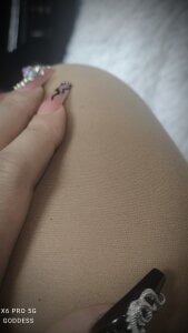 🔥NYLON FETISH / Mesh stockings/ NAILS PLUS⚠️ de Liilith_goddess_  3 Imagens