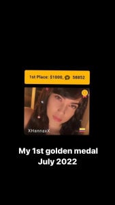 HannaBeckett My medal table Foto 2