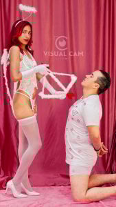 samy_carson_ Today, no chocolates for you both… just desire 😈💋 Foto 6