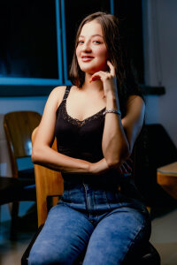 Annie_Cute18_ JEANS BLACK Pic 4