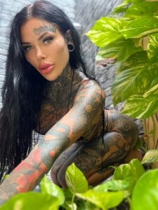 darkinkedbabe micro bikini shower shoot Foto 6