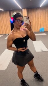 floren_fortuna gym day 🌸✨🎀 Gambar