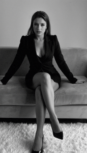 AndreaPink2024 Black and White Pic 3