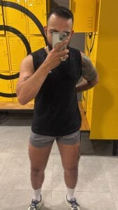 Hoot_tiger some at the gym Pic