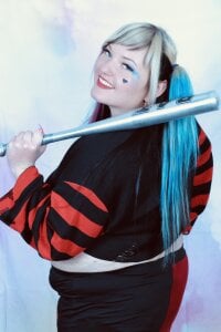 CurvyAngelina_Official Harley Quinn Shooting Photo 4