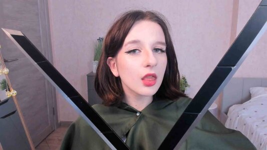 LoraAckerman 🌸My first cosplay on broadcast🌸 사진 3