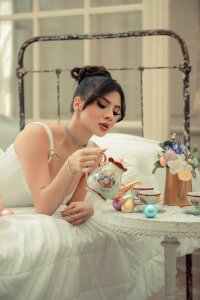 SamanthaClay Happy Easter Day🐰🤍 Pic 7