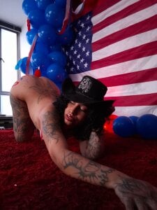 JuliaRose_ks ❤️Naked🤍Patriotism💙 (4 of july 2025) Immagine  3