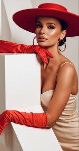 EllaaLuxLADY IN RED! Bild