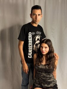 Eddie_And_Lily Black And White Pic 2