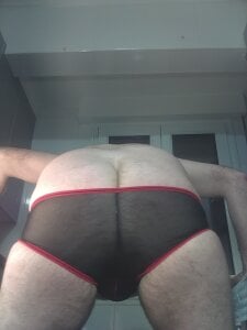 Xauencaliente Enseño todo con ropita muy sexy negra transparente pequeña Pic 3