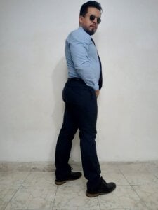 KalethBigDick's Blue suit Sex Photo 1