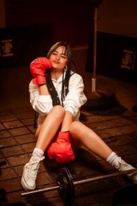 _Victoria_foxx_ a little boxing 🥰 Εικόνα 6