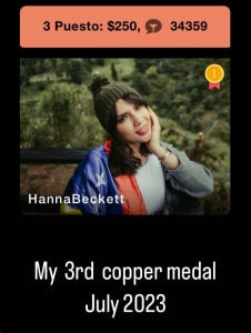 HannaBeckett My medal table Pic 9