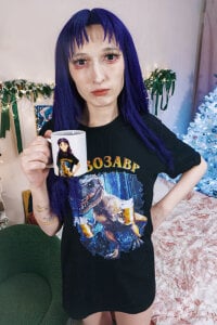 koshkasenpai Misato's Christmas at the end of the world Bilde 2