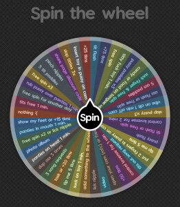badkittypuffss * spin the wheel * Pic 2