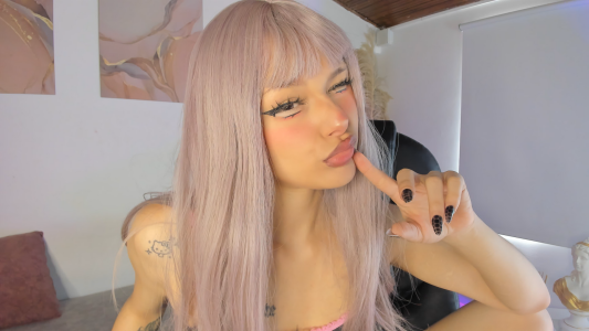 Amelie_Wine D0LL♥ teen, skinny, tattoo, dark, natural, bigass, smalltits, petite, ahegao รูป  5