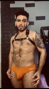 adamhairy halloween makeup Immagine 