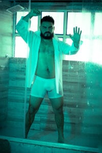 MichaelBear_ DIRTY SEX IN THE BATHROOM 🔥💦 Pic