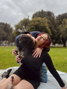 Venus_Whip Where desire is mixed with the breeze🍷🌿 Photo