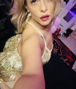 ZoeMesmerize GOLD⚜️ZoE⚜️Nude stockings Golden High Sandals Pic