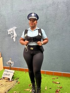 Afrodita_de_amor Patrolling for bad boys who need a very personal search 😏👮‍♀️ Pic