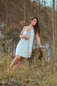 BridgetRodriguez Sexy moment in the forest 🍃 사진 3